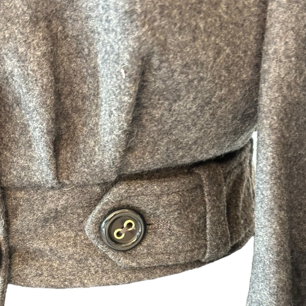 Dolce & Gabbana Gray Soft Balloon Sleeve Jacket 36 XS - Picture 11 of 16